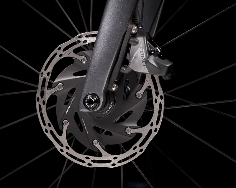 Trek Emonda SL 7 Etap Road Race Bike 2023 in Galactic Grey Trek Black-1